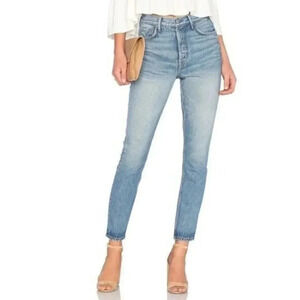 GRLFRND Karolina Light The Way We Were Skinny Jeans 25